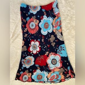 Y2K Flowered Skirt- Med🌸🌼